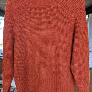 A New Day Red Cable Sweater